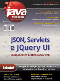 Revista Java Magazine 96: JSON, Servlets e JQuery UI