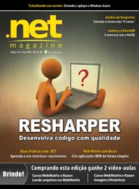 Revista .net Magazine 92: Melhorando o cdigo com ReSharper