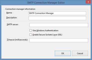 Parmetros
    SMTP como annimo