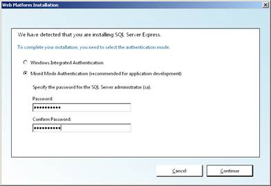 Instncia do SQL Server 2008 Express