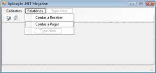Janela principal com strips inseridos e configurados
