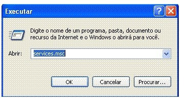 Como parar e inicializar serviços do Windows via linha de comando