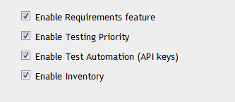 Enable Test
Automation