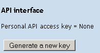 API Key