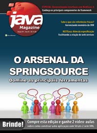 Revista Java Magazine 99: Principais ferramentas do SpringSource