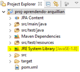 Projeto Maven com o Java
1.8