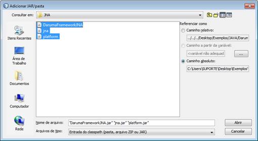 driver DarumaFramework.JAR