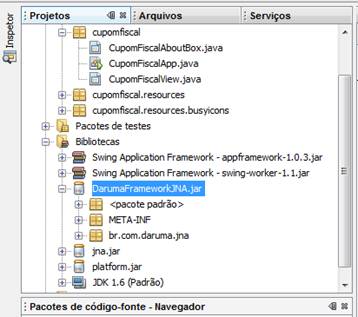 camada JNA DarumaFramework