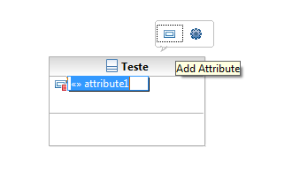 Inserindo atributos  classe UML