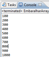 Execução do programa da Listagem 4