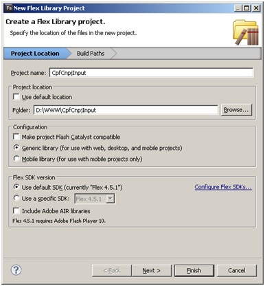 Criação do Projeto