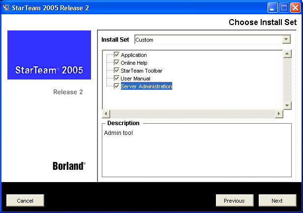 Selecionando os componentes a serem instalados na m�quina cliente