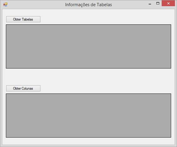 Layout do formulrio da aplicao