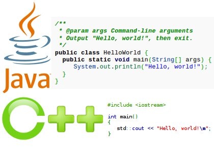 Java e C++