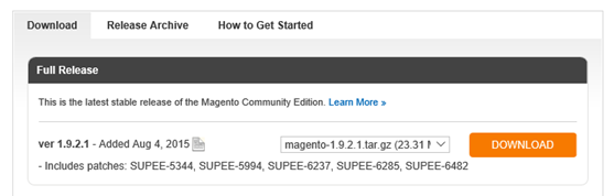 Download Magento