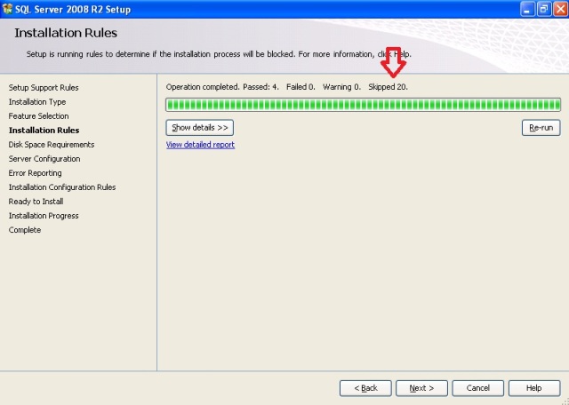 Janela Intallation Rules