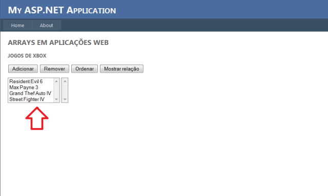 Preechendo o ListaComp