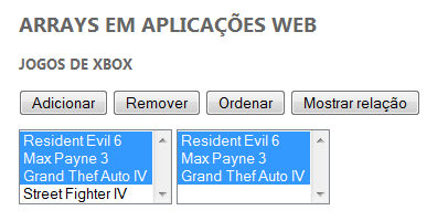 Preechendo o ListaComp