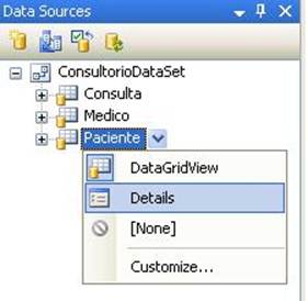 Adicionando  tela os campos da tabela Paciente