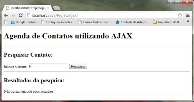 Mensagem para o usurio