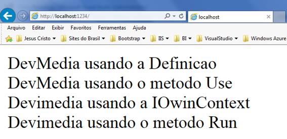 Execuo do Middleware