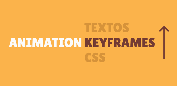 Textos animados com CSS animation e keyframes 